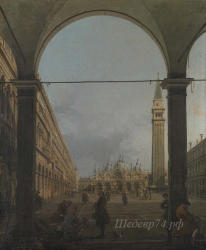 londongallery/canaletto - venice - piazza san marco